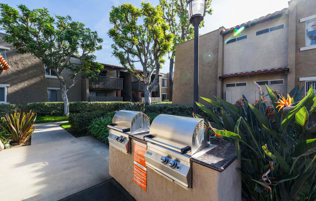 Poolside Grills for residents