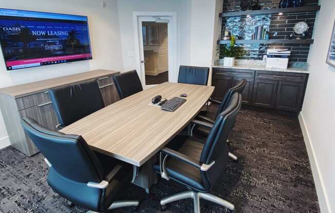 Small Conference Room at The Oasis at Moss Park Preserve, Orlando, Florida