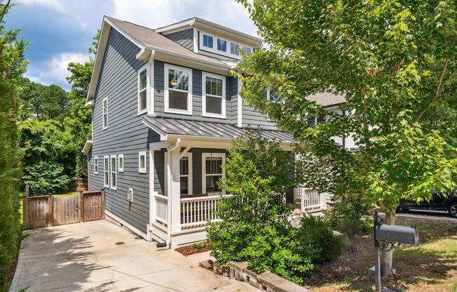 Available Now! Gorgeous Two-Story 4bd/3ba Craftsman Home in Durham's Lakewood Neighborhood!
