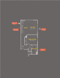 1 bed, 1 bath, 711 sqft, $2,331