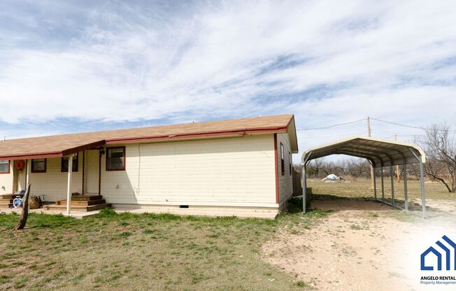 AFFORDABLE 2 Bedroom 1 bath duplex in Grape Creek COMING SOON!