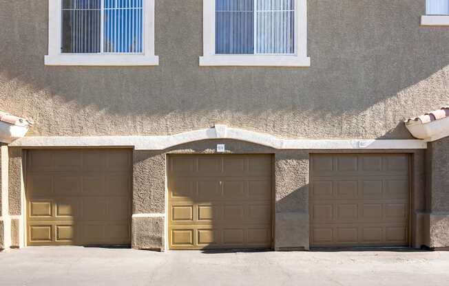 Exterior garages for rent at The Fairways by Picerne Apartments, Nevada, 89141