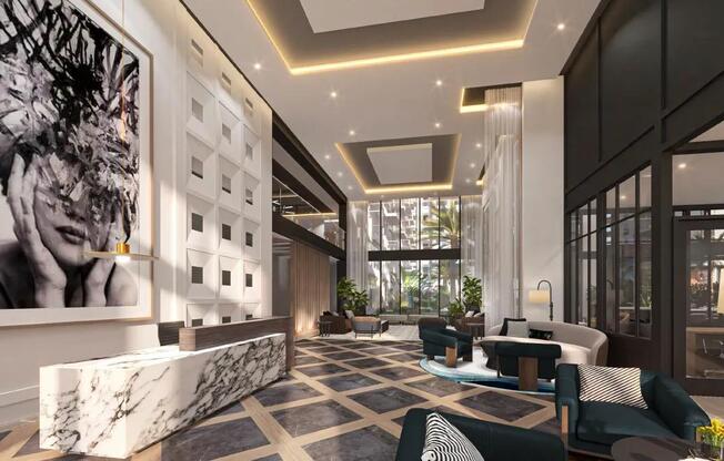 Each corner of Modera Aventura’s design blends texture and light, raising the bar for apartment living in Miami.