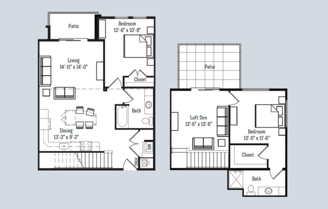 2 beds, 2 baths, 1,376 sqft, $2,600, Unit 8324 Globe Drive - 309