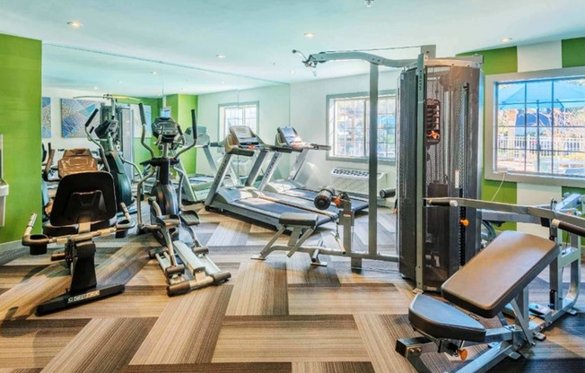 fitness center at Nextloft, Bluffton, South Carolina