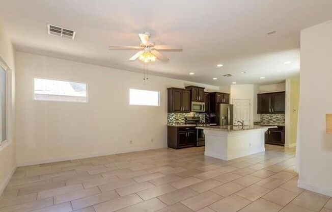 Open concept home with state of the art appliances and upgraded kitchen.