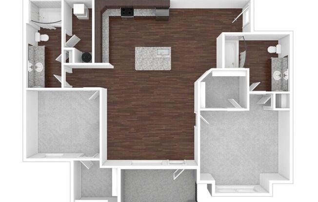 2 beds, 2 baths, 1,128 sqft, $1,748