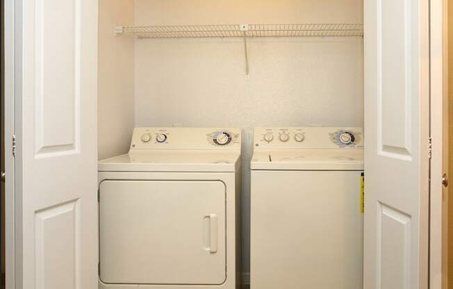 In home washer and dryer | Village Oaks