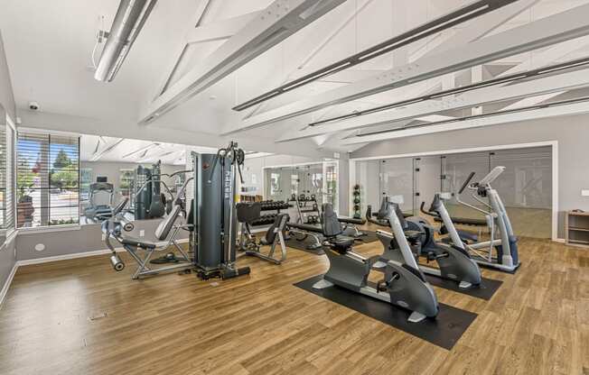 Gym at Mission Pointe by Windsor, Sunnyvale, California