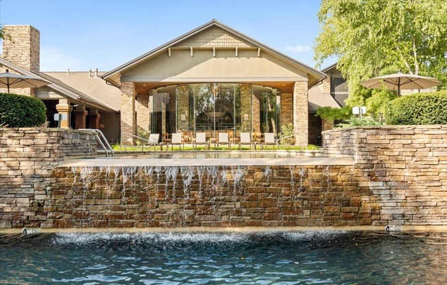 Pool Amenity Area at Deer Creek Apartment Homes