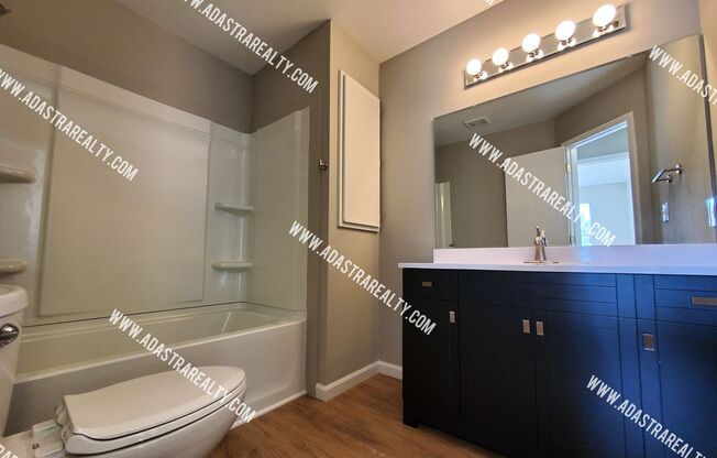 2 beds, 1.5 baths, $1,250