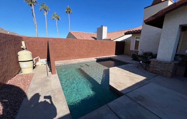 Pool Home high in La Quinta Cove