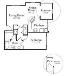 1 bed, 1 bath, 794 sqft, $1,141