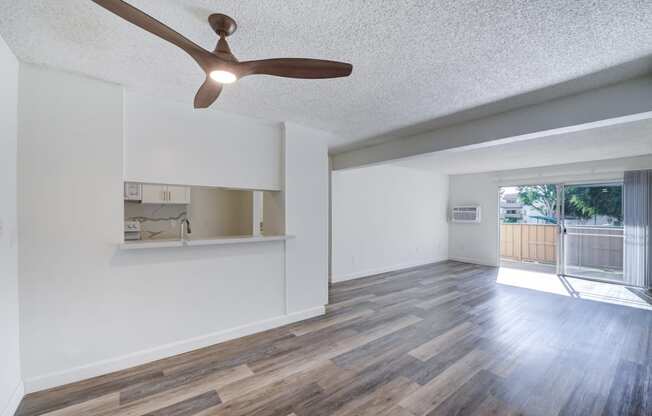 Pico Rivera - Unfurnished Living Room