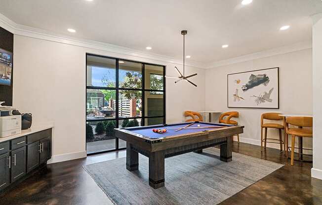 Apartment Homes for rent in Franklin, TN - Dwell at McEwen pool in the clubroom