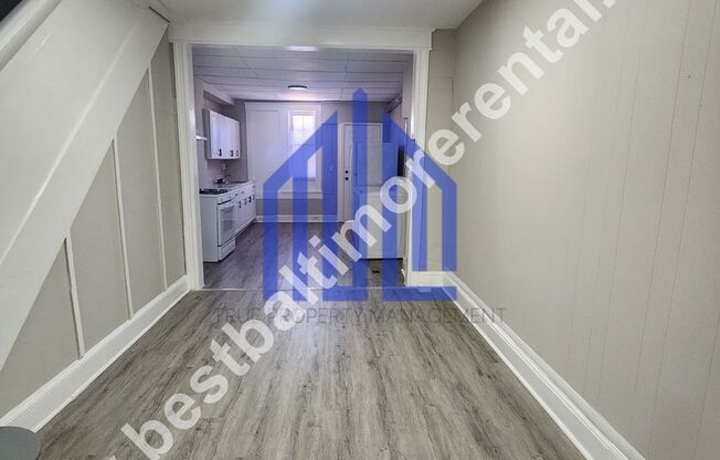 Conviently located 3 Bed 1 Bath Home in East Baltimore.