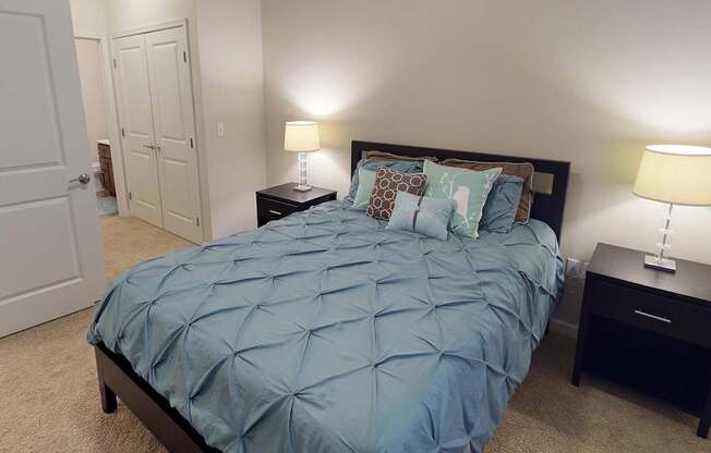 Comfortable Bedroom at Cypress Court, Minnesota