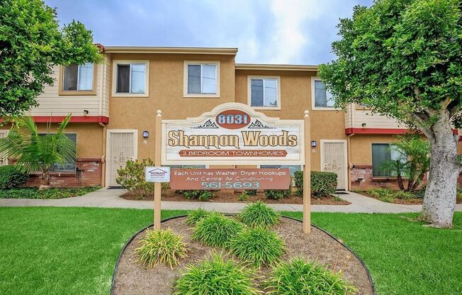 Shannonwoods Townhomes!