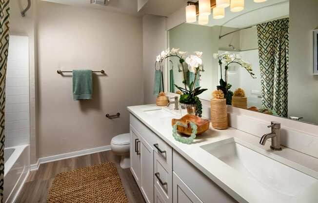 Seacrest Bathroom Modern Double Bath Vanities