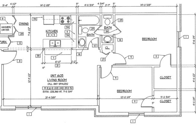 2 beds, 1.5 baths, 945 sqft, $1,675