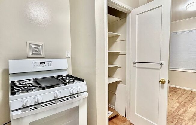 Top Floor 1 Bedroom, 1 Bathroom in Burlingame Available NOW!