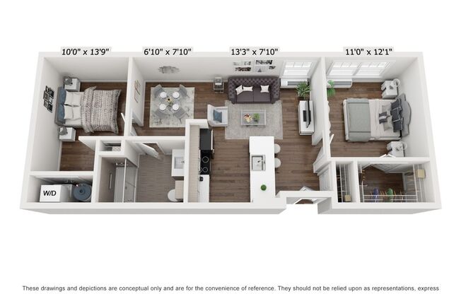 2 beds, 1 bath, 820 sqft, $2,495, Unit 639