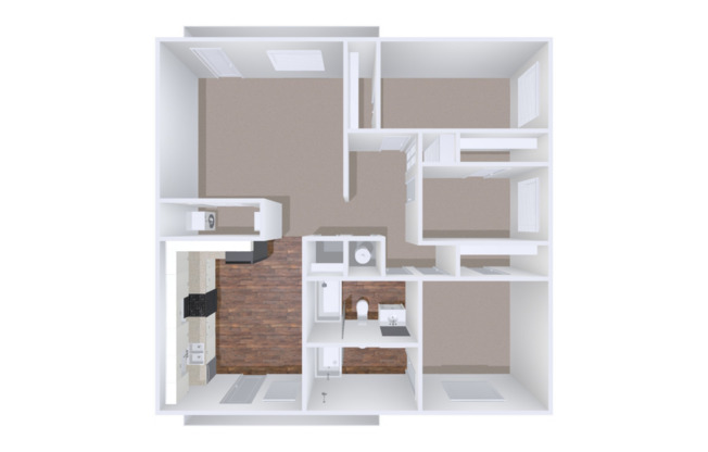 3 beds, 2 baths, 1,223 sqft, $1,305