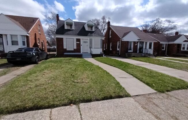 4 bed/1 bath brick home now available!