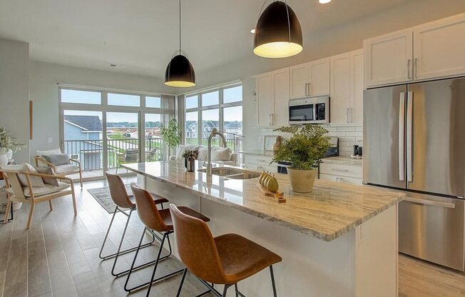 white cabinets