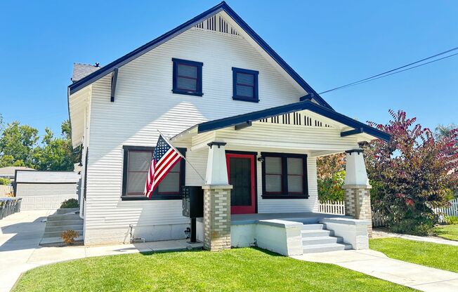 Historic renovated 3 bedroom Craftsman In Olde Town Orange - Available Aug 15