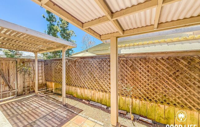 Serene 2BD/2BA End Unit Condo in Carmel Valley with Community Pool & Detached Garage