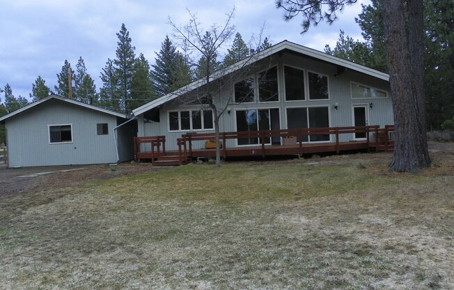 DRW!  2 Bdrm, 2 Bath, Woodstove, Washer/Dryer Hookups, Large Deck, Dbl. Garage, RV Parking