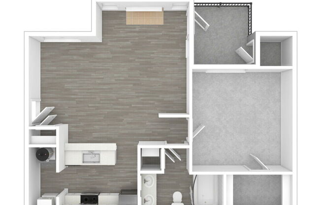 1 bed, 1 bath, 773 sqft, $1,380