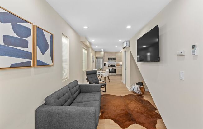 New built and fully furnished 2 bed 2. 5 baths in Point Loma