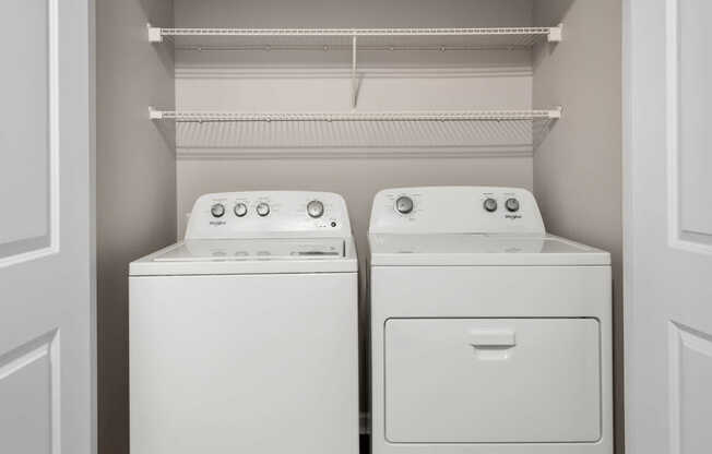In-home Washer and Dryer