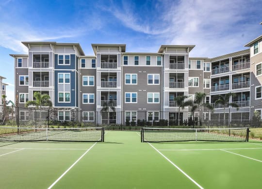 Tennis Courts at Dunedin Commons Apartment Homes in Dunedin, Florida, FL
