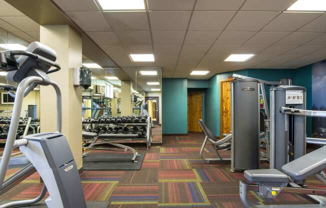 Medicine Lake Apartments in Plymouth, MN Fitness Center