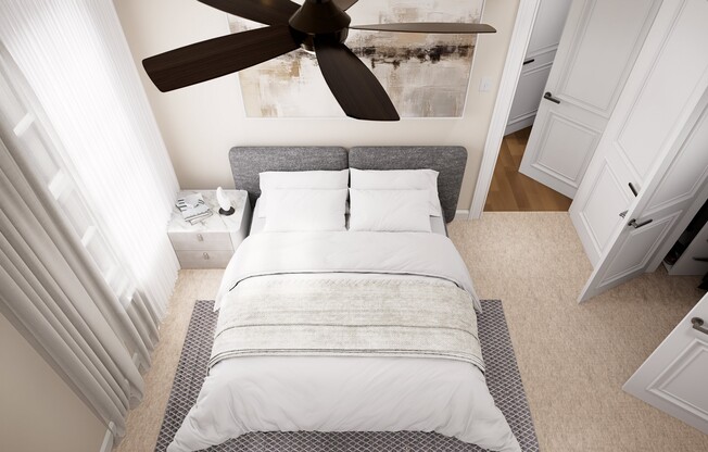 1 bed, 1 bath, 581 sqft, $1,236