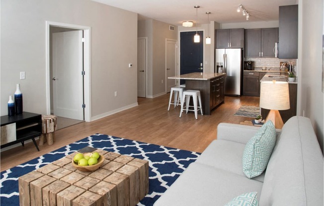 Living Room Decor at The McMillan Apartments in Shoreview, MN 55126