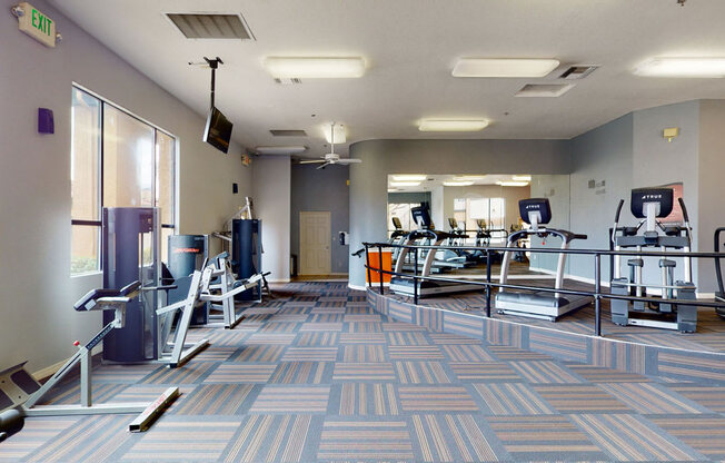 the apartments at masse corner 205 fitness room