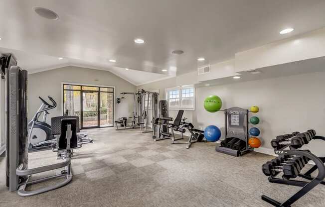 our state of the art gym is equipped with cardio equipment and weights