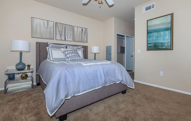 King Size Bedroom at The Preserve by Picerne, N Las Vegas, NV