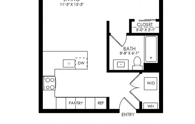 studio for rent in Denver