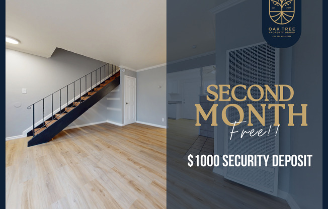 2 beds, 1 bath, 715 sqft, $2,450, Unit 418-1