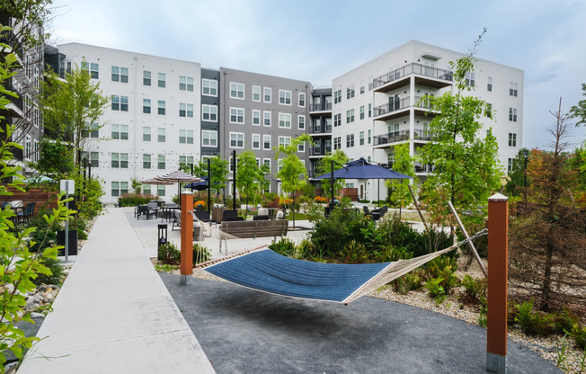 Courtyard with Outdoor Seating