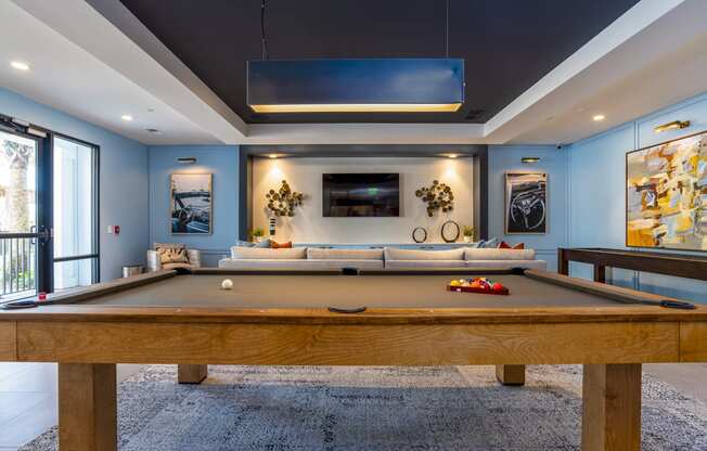 Billiards Table In Clubhouse at Alta Longwood, Longwood, 32750
