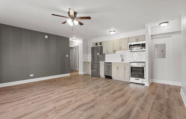 1 bed, 1 bath, 485 sqft, $1,695, Unit 304