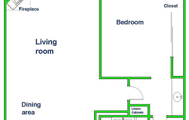 1 bed, 1 bath, 890 sqft, $2,550, Unit 114