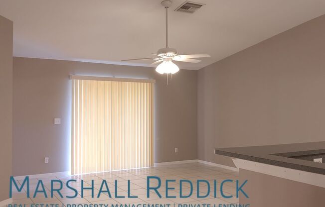 3 Bedroom 2 Bath With Garage Duplex in Cape Coral, FL!
