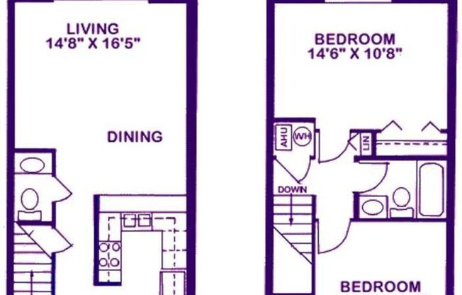 2 beds, 1.5 baths, 1,001 sqft, $1,375, Unit CW1402